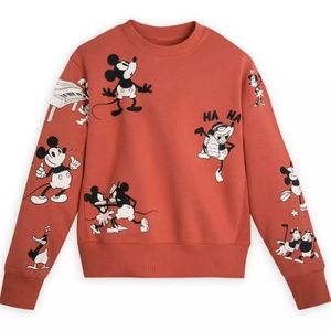 Disney Store Mickey Mouse Sweatshirt For Adults Size Medium